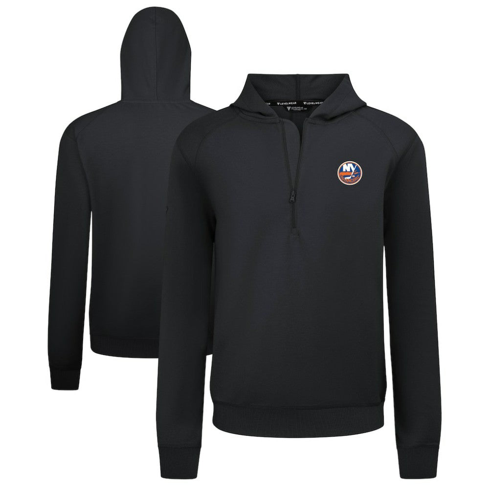 NHL New York Islanders Levelwear Technic Quarter-Zip Pullover Hoodie