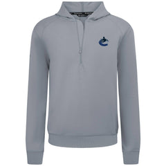 NHL Vancouver Canucks Levelwear Technic Quarter-Zip Pullover Hoodie