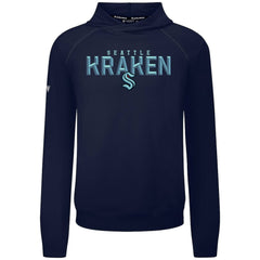 NHL Seattle Kraken Levelwear Mandate Carve Tri-Blend Pullover Hoodie