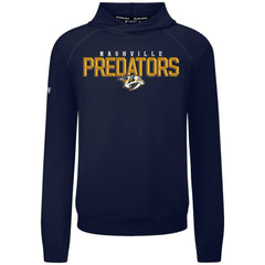 NHL Nashville Predators Levelwear Mandate Carve Tri-Blend Pullover Hoodie