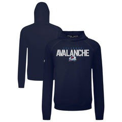 NHL Colorado Avalanche Levelwear Mandate Carve Tri-Blend Pullover Hoodie