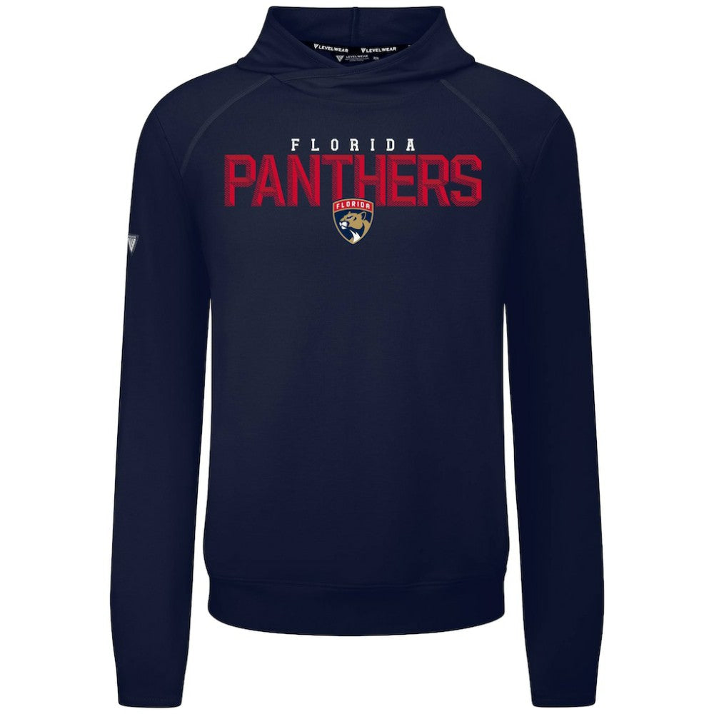 NHL Florida Panthers Levelwear Mandate Carve Tri-Blend Pullover Hoodie