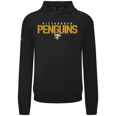 NHL Pittsburgh Penguins Levelwear Mandate Carve Tri-Blend Pullover Hoodie