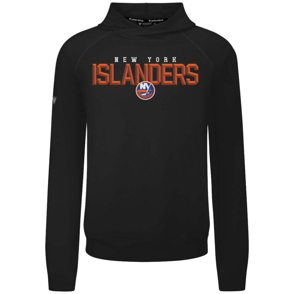 NHL New York Islanders Levelwear Mandate Carve Tri-Blend Pullover Hoodie