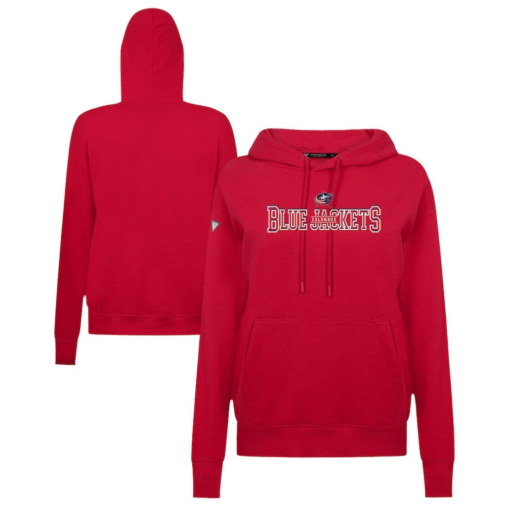 NHL Columbus Blue Jackets Levelwear Women's Adorn Journey Pullover Hoodie