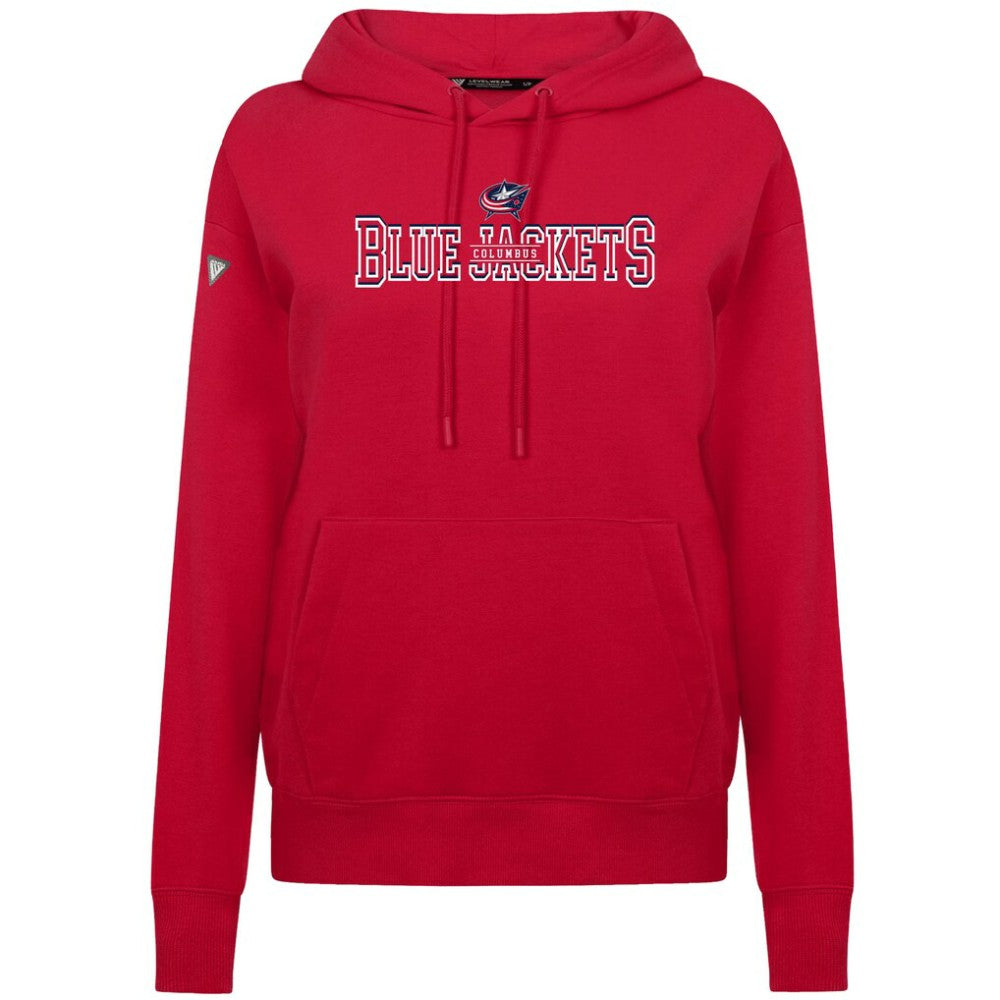 NHL Columbus Blue Jackets Levelwear Women's Adorn Journey Pullover Hoodie