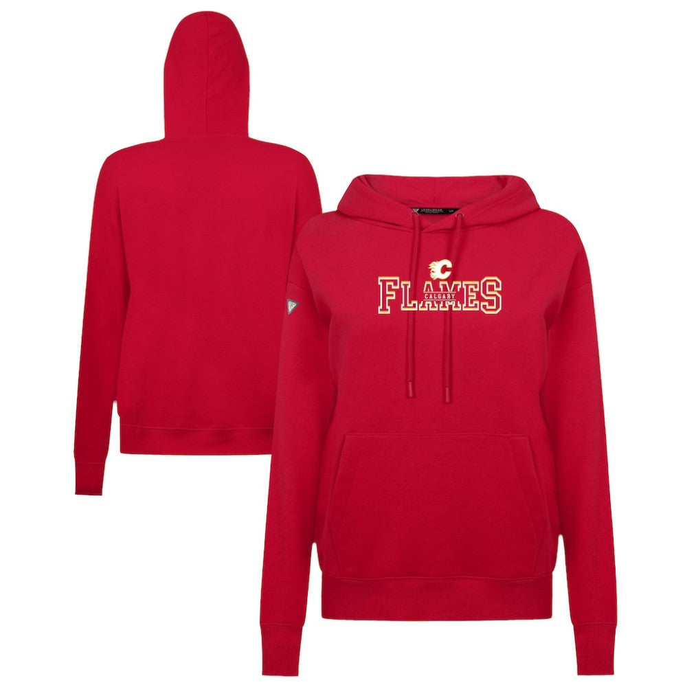 NHL Calgary Flames Levelwear Women's Adorn Journey Pullover Hoodie