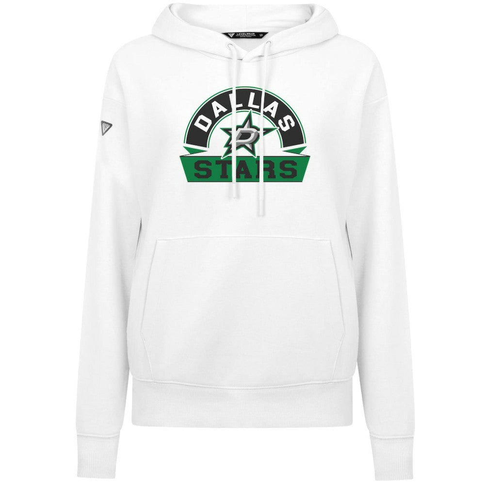 NHL Dallas Stars Levelwear Women's Adorn Banner Arch Pullover Hoodie