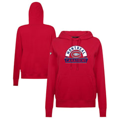 NHL Montreal Canadiens Levelwear Women's Adorn Banner Arch Pullover Hoodie