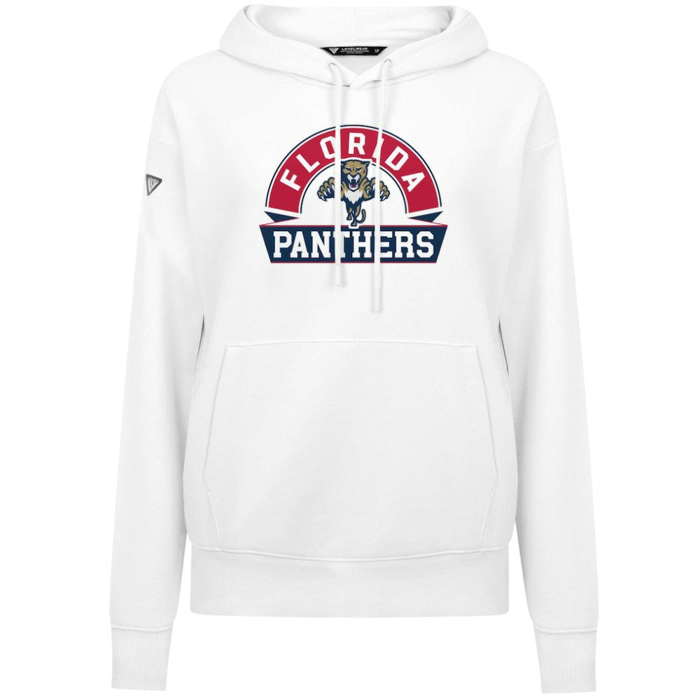 NHL Florida Panthers Levelwear Women's Adorn Banner Arch Pullover Hoodie