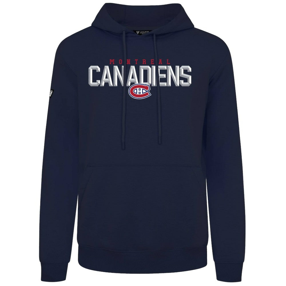 NHL Montreal Canadiens Levelwear Podium Carve Pullover Hoodie