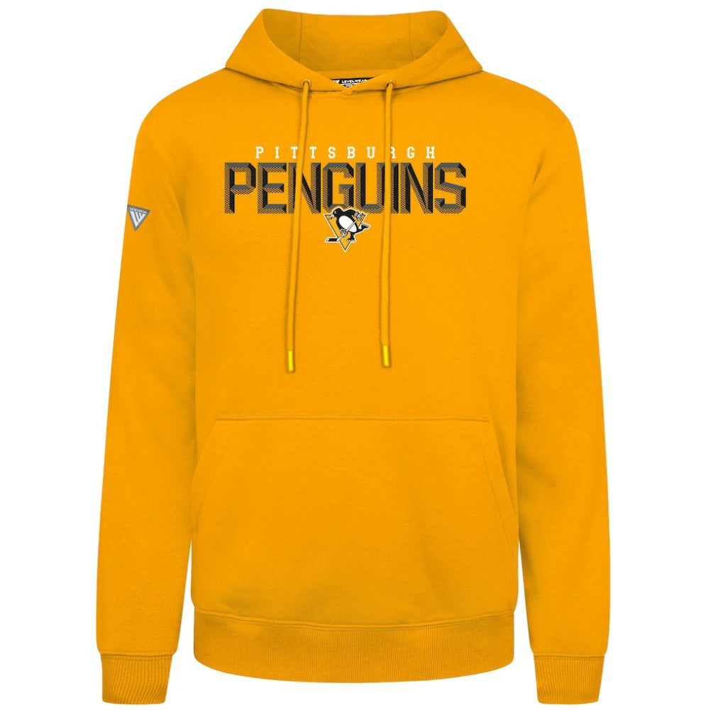 NHL Pittsburgh Penguins Levelwear Podium Carve Pullover Hoodie