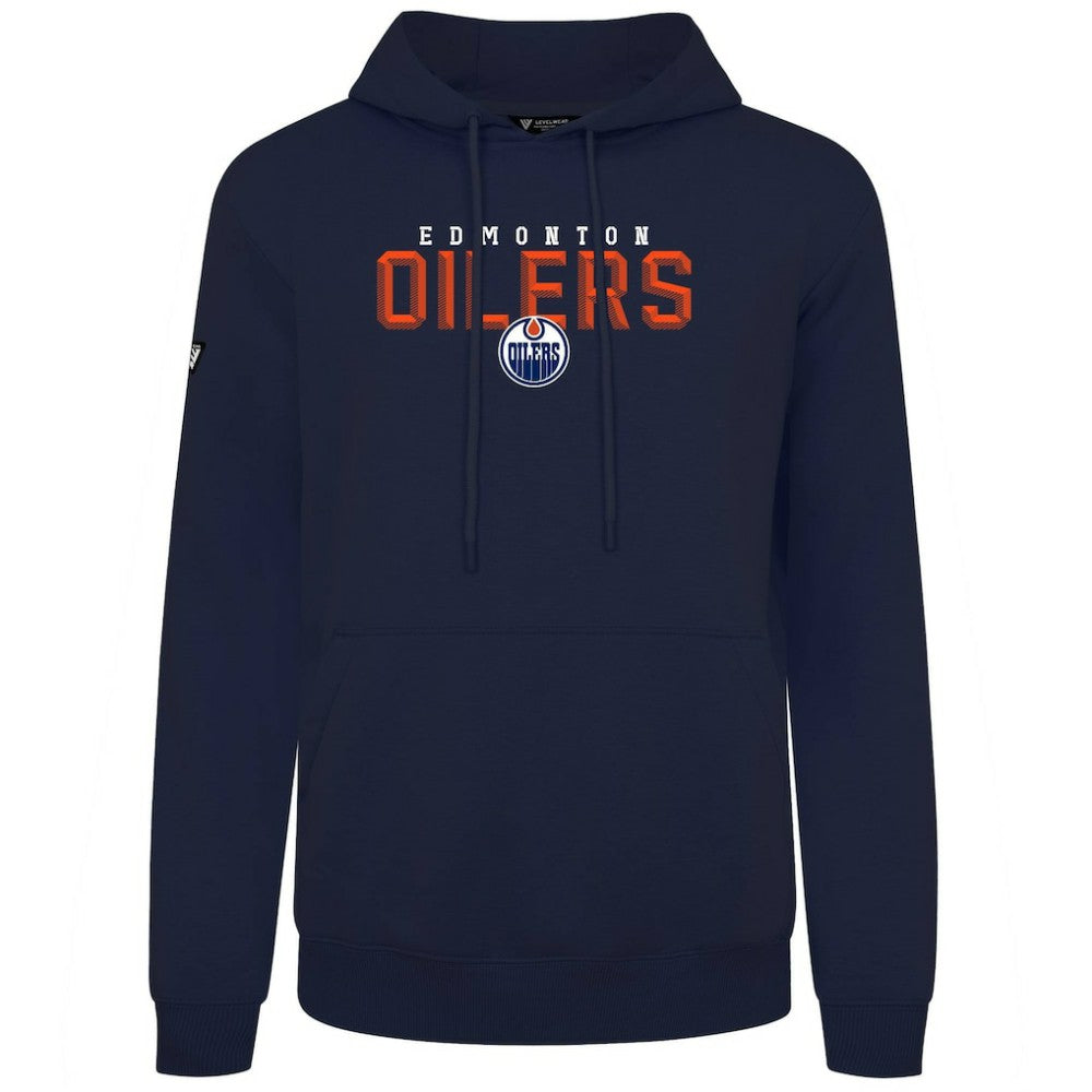 NHL Edmonton Oilers Levelwear Podium Carve Pullover Hoodie