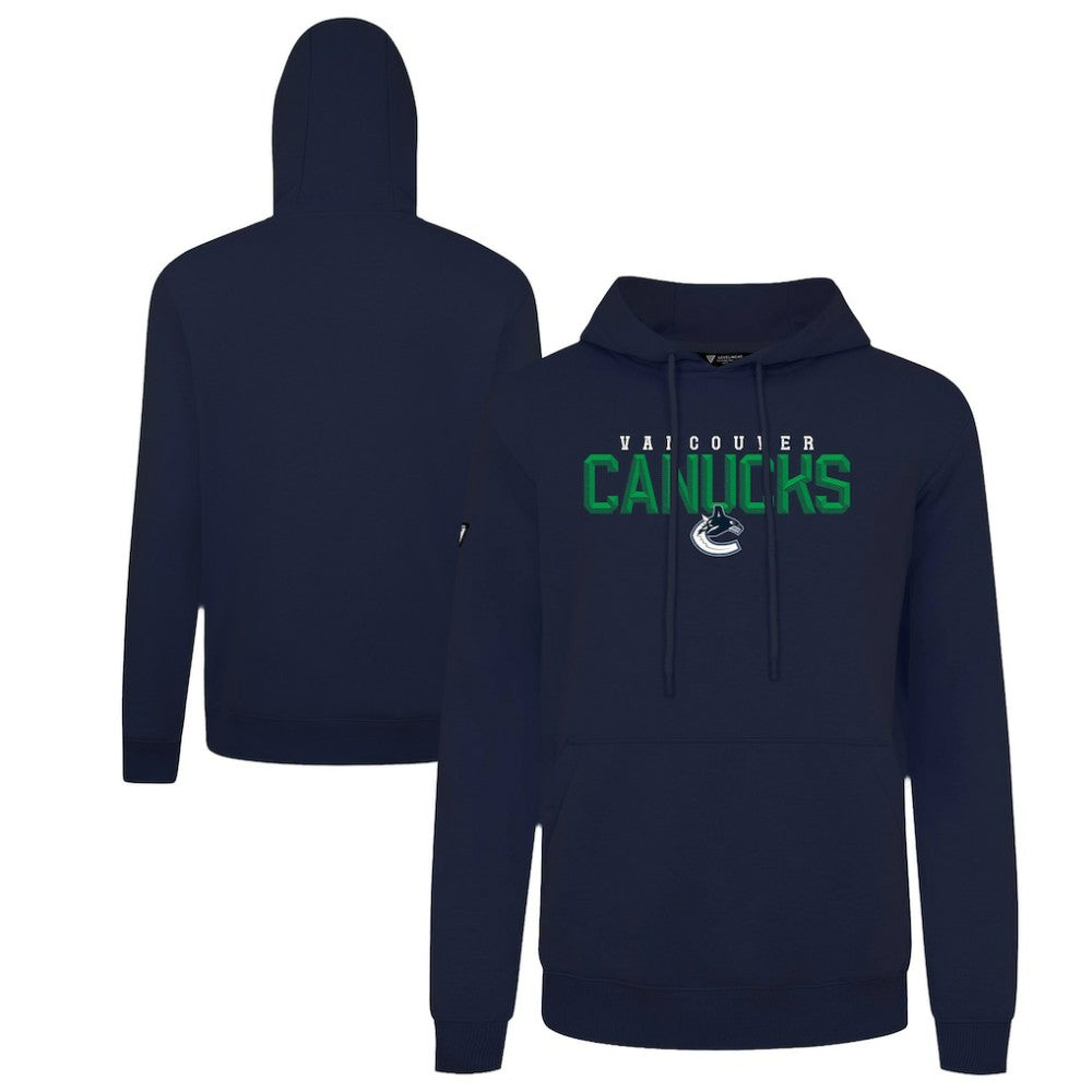 NHL Vancouver Canucks Levelwear Podium Carve Pullover Hoodie