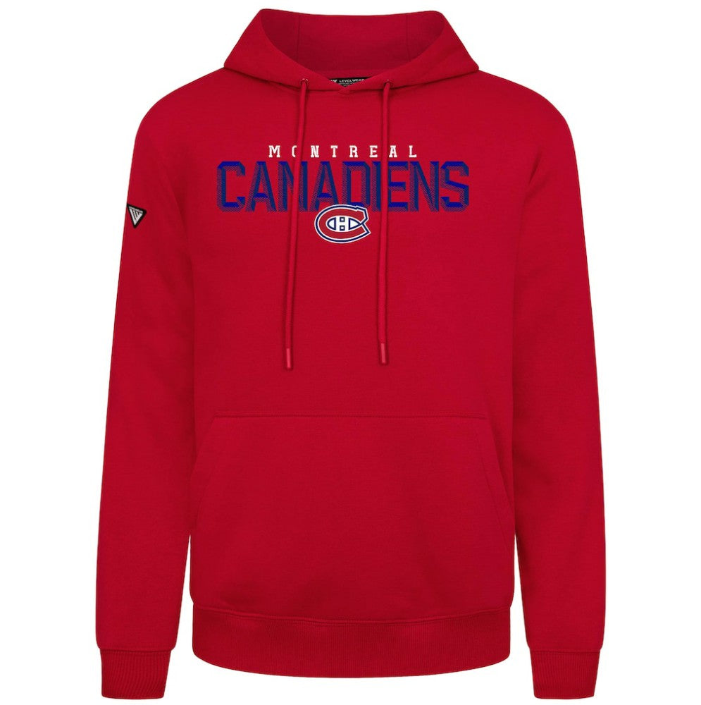 NHL Montreal Canadiens Levelwear Podium Carve Pullover Hoodie