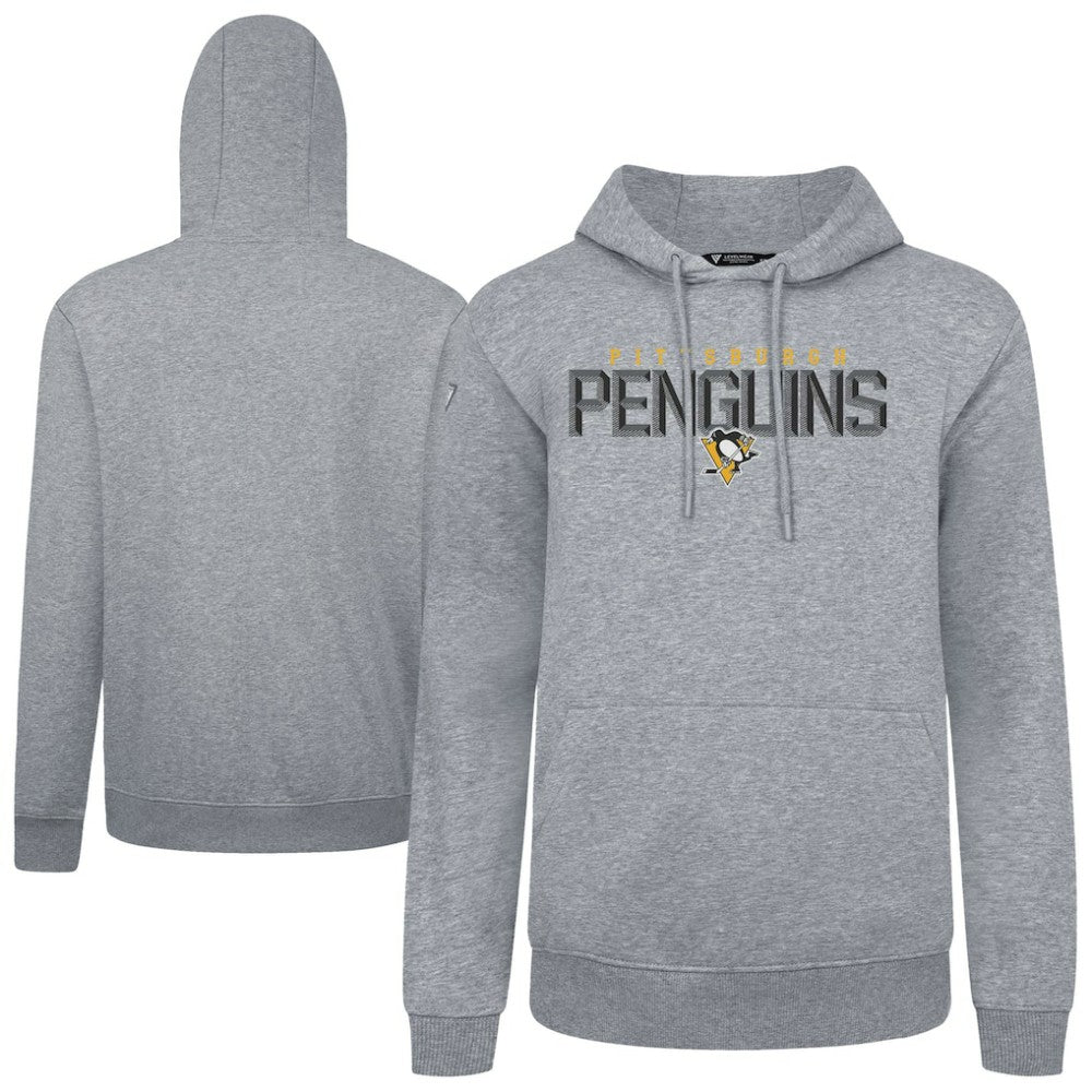 NHL Pittsburgh Penguins Levelwear Podium Carve Pullover Hoodie