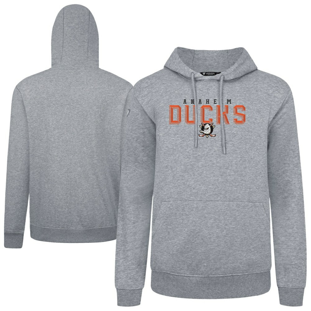 NHL Anaheim Ducks Levelwear Podium Carve Pullover Hoodie