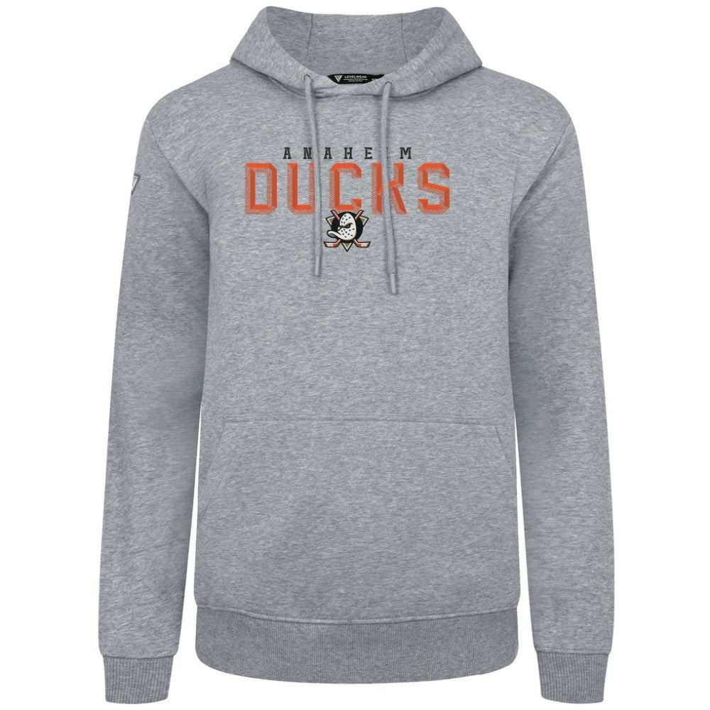 NHL Anaheim Ducks Levelwear Podium Carve Pullover Hoodie