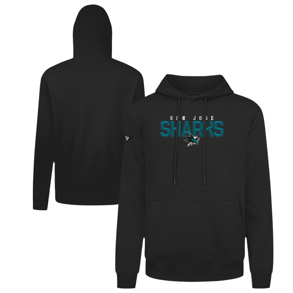 NHL San Jose Sharks Levelwear Podium Carve Pullover Hoodie