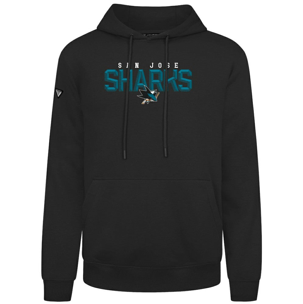 NHL San Jose Sharks Levelwear Podium Carve Pullover Hoodie