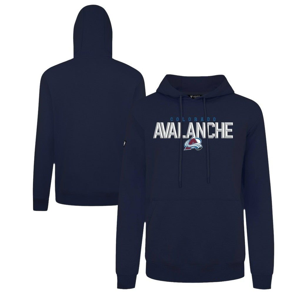 NHL Colorado Avalanche Levelwear Podium Carve Pullover Hoodie