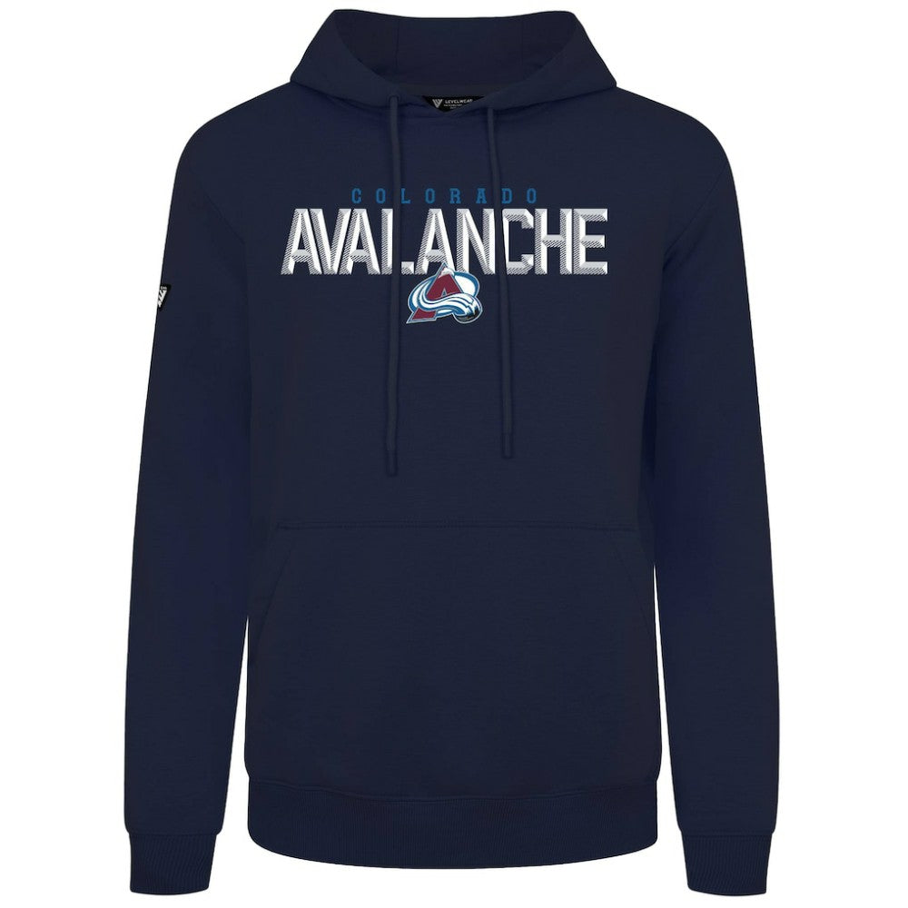 NHL Colorado Avalanche Levelwear Podium Carve Pullover Hoodie