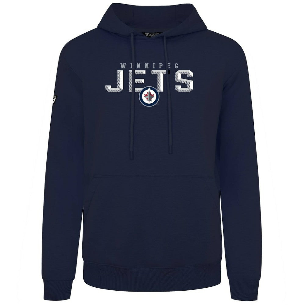 NHL Winnipeg Jets Levelwear Podium Carve Pullover Hoodie
