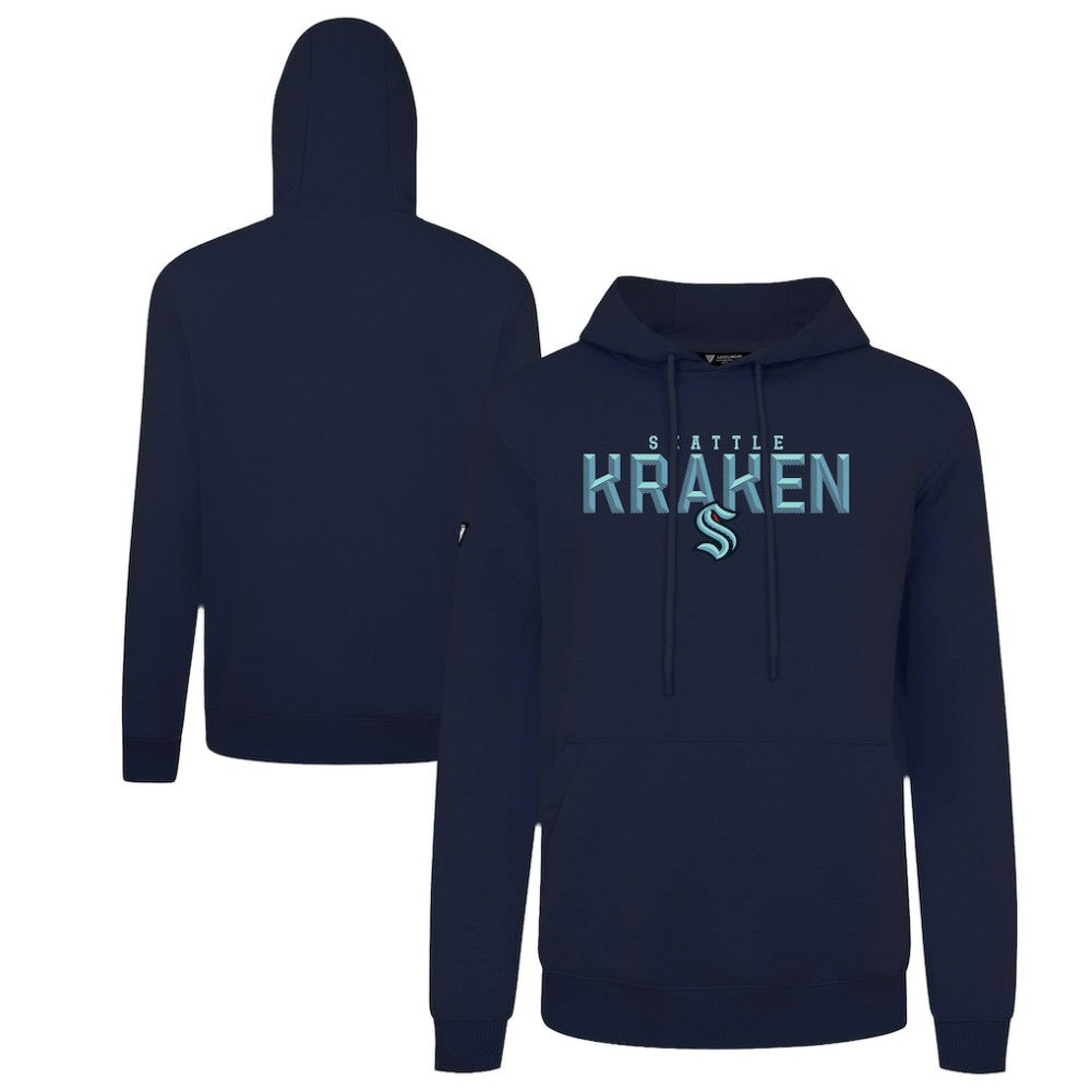 NHL Seattle Kraken Levelwear Podium Carve Pullover Hoodie