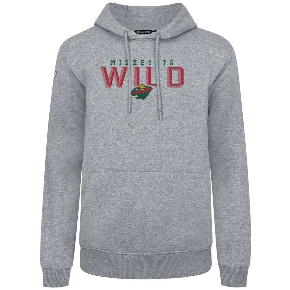 NHL Minnesota Wild Levelwear Podium Carve Pullover Hoodie
