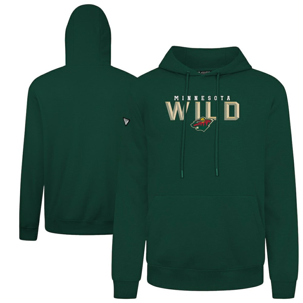 NHL Minnesota Wild Levelwear Podium Carve Pullover Hoodie