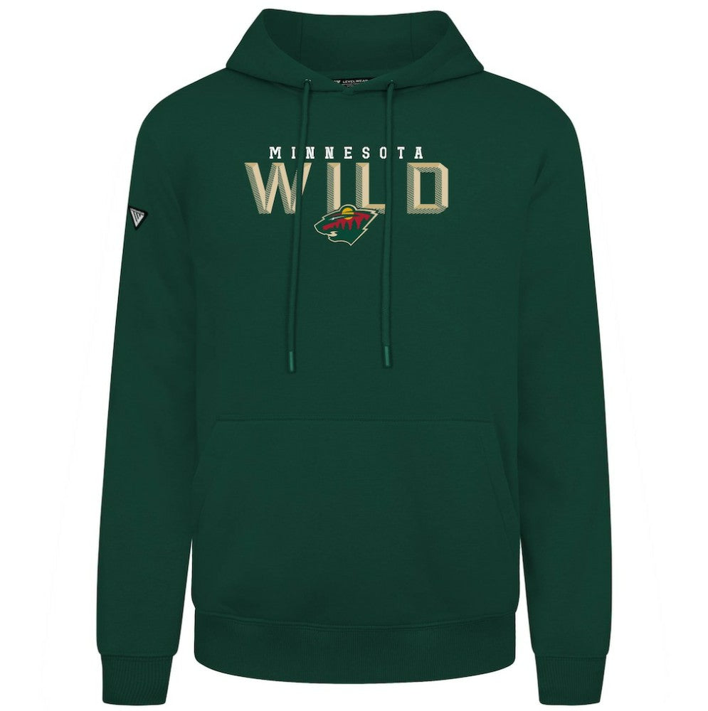 NHL Minnesota Wild Levelwear Podium Carve Pullover Hoodie
