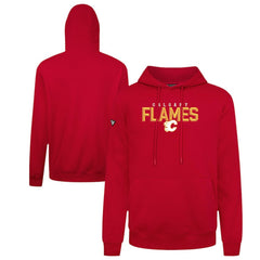 NHL Calgary Flames Levelwear Podium Carve Pullover Hoodie
