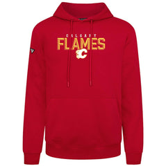 NHL Calgary Flames Levelwear Podium Carve Pullover Hoodie