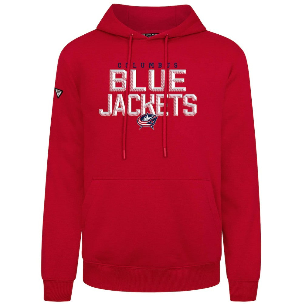 NHL Columbus Blue Jackets Levelwear Podium Carve Pullover Hoodie