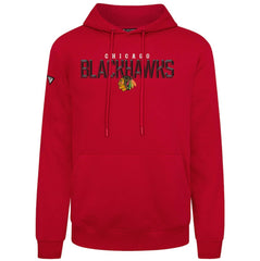 NHL Chicago Blackhawks Levelwear Podium Carve Pullover Hoodie