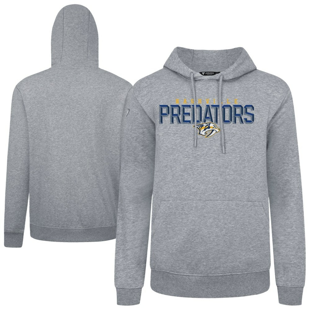 NHL Nashville Predators Levelwear Podium Carve Pullover Hoodie