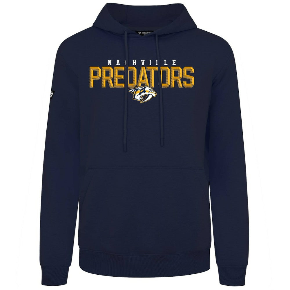 NHL Nashville Predators Levelwear Podium Carve Pullover Hoodie