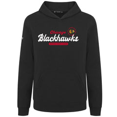 NHL Chicago Blackhawks Levelwear Youth Podium Monument Pullover Hoodie