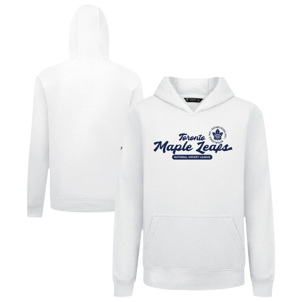 NHL Toronto Maple Leafs Levelwear Youth Podium Monument Pullover Hoodie