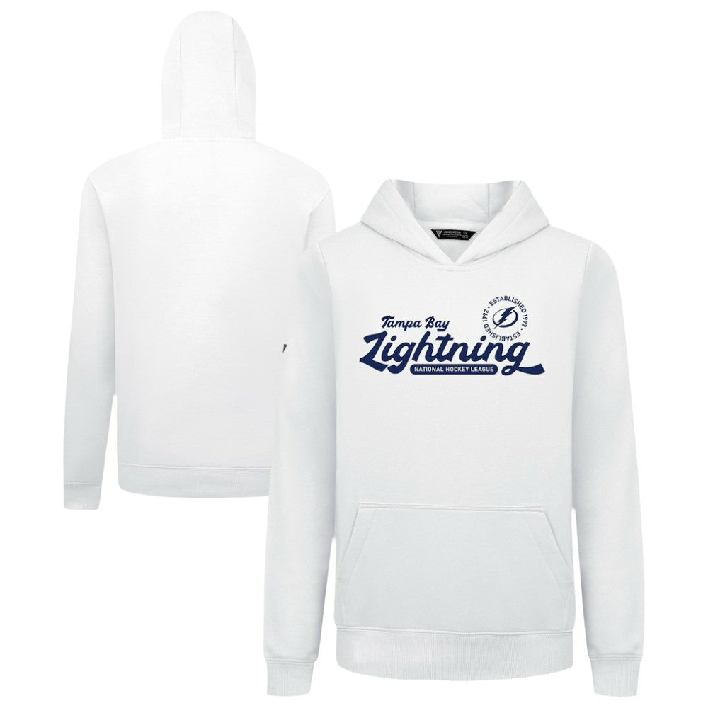 NHL Tampa Bay Lightning Levelwear Youth Podium Monument Pullover Hoodie