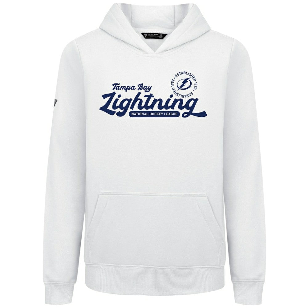 NHL Tampa Bay Lightning Levelwear Youth Podium Monument Pullover Hoodie