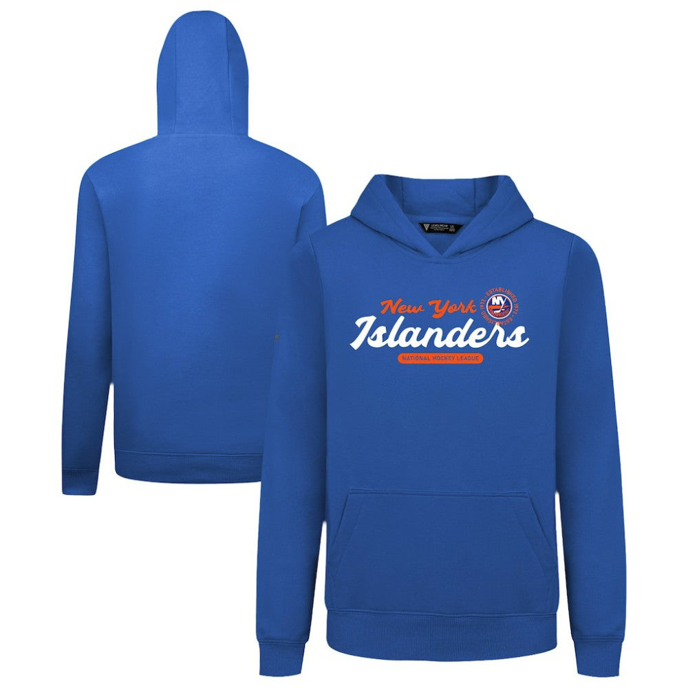 NHL New York Islanders Levelwear Youth Podium Monument Pullover Hoodie