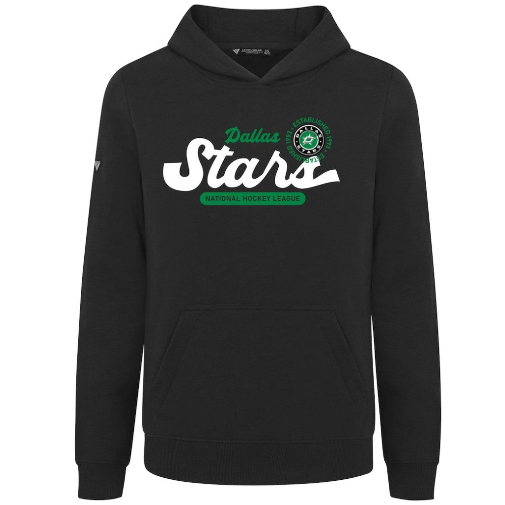 NHL Dallas Stars Levelwear Youth Podium Monument Pullover Hoodie