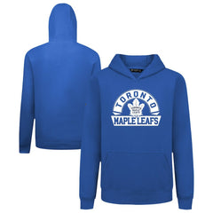 NHL Toronto Maple Leafs Levelwear Youth Podium Banner Arch Pullover Hoodie
