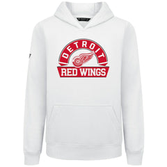 NHL Detroit Red Wings Levelwear Youth Podium Banner Arch Pullover Hoodie
