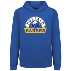 NHL Buffalo Sabres Levelwear Youth Podium Banner Arch Pullover Hoodie