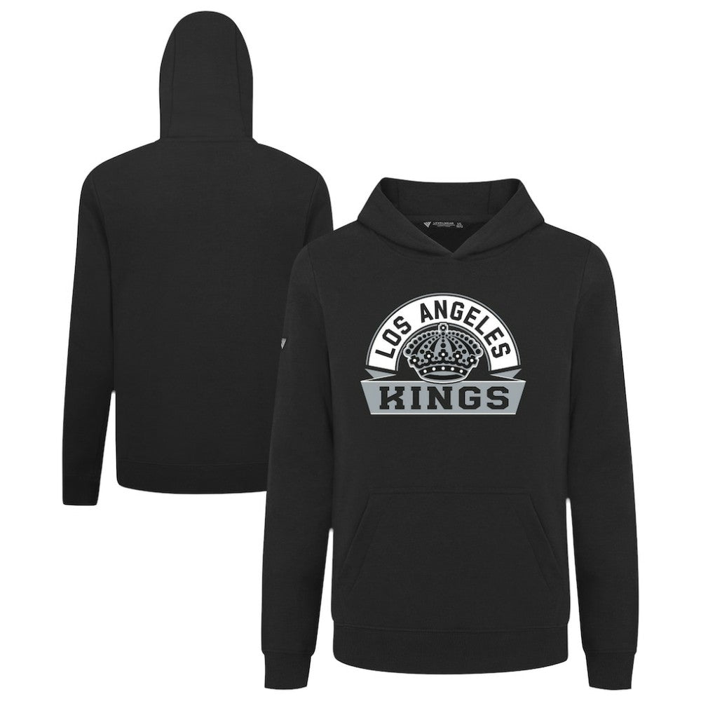 NHL Los Angeles Kings Levelwear Youth Podium Banner Arch Pullover Hoodie
