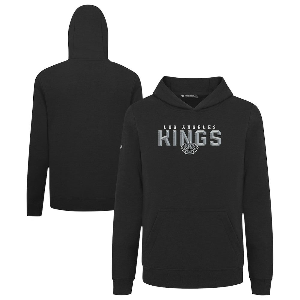 NHL Los Angeles Kings Levelwear Youth Podium Carve Pullover Hoodie