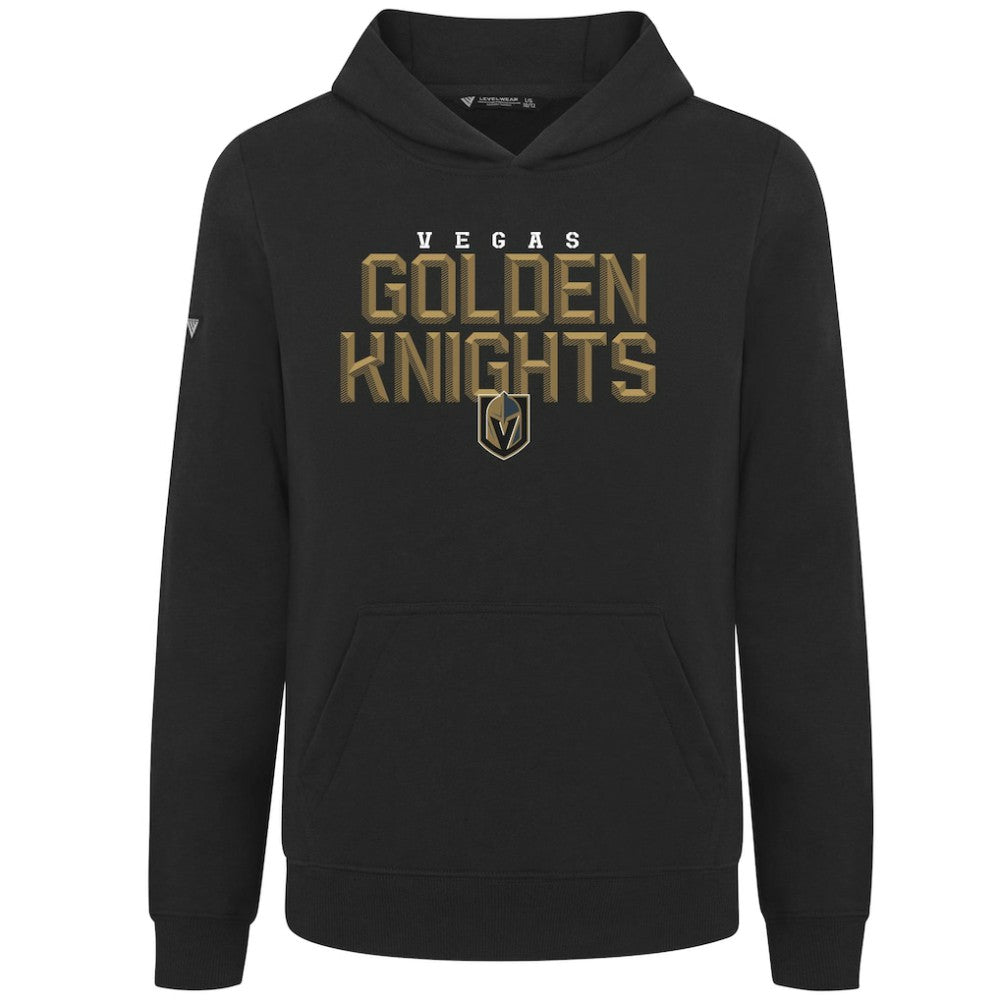 NHL Vegas Golden Knights Levelwear Youth Podium Carve Pullover Hoodie