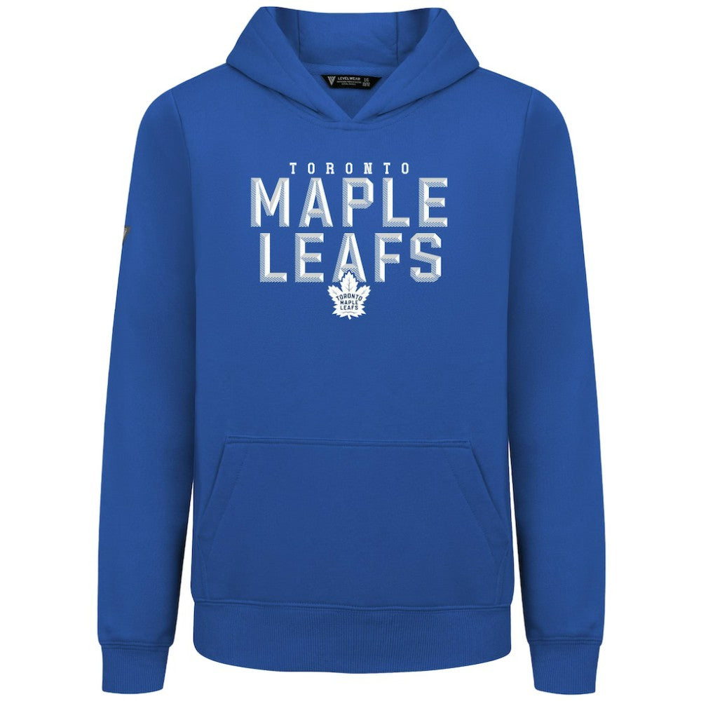 NHL Toronto Maple Leafs Levelwear Youth Podium Carve Pullover Hoodie